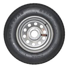 ST205X75 D14", 5-4.5, Silver MOD, LR-C, 6 Ply, Bias, 1760 lb.