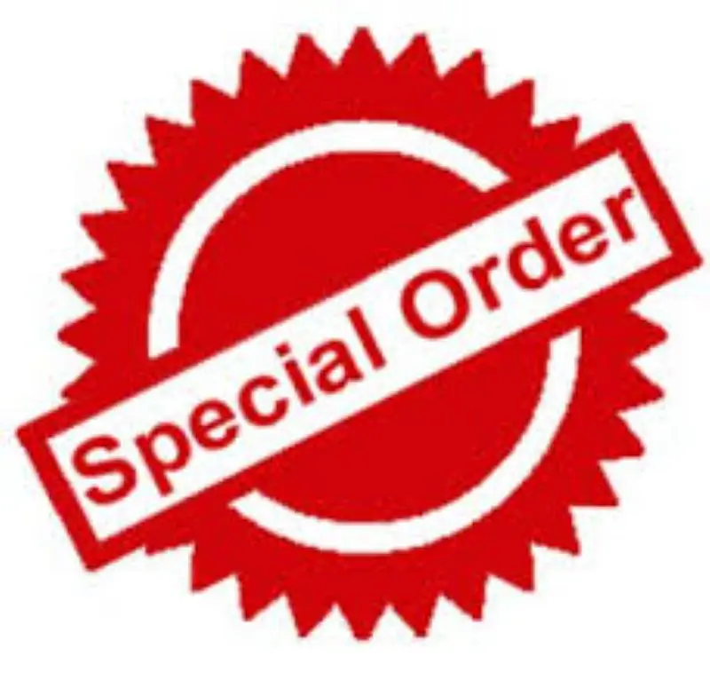 Red checklist icon representing special orders