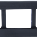 Small Rectangular Rubber Grommet, Flush Mount, A91GB
