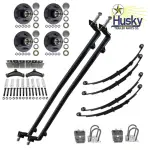 Tandem Trailer Drop Axle Kit - 3,500lbs. - No Brakes