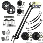 Tandem Trailer Drop Axle Kit - 5,200-6,000 lbs. - One Axle Brake