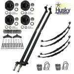 Tandem Trailer Drop Axle Kit - 5,200-6,000 lbs. - No Brakes