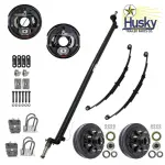 Trailer Drop Axle Kit - 7,000lbs. - With Brakes