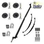 Trailer Drop Axle Kit - 7,000lbs. - No Brakes