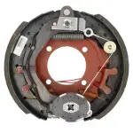 MAT Electric Trailer Brake Assembly, Left Hand, 7,200 lb, Self Adjust, 12-1/4" X 2-1/2", 77-1208HB-1