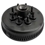 MAT 8,000 lb Trailer Hub & Drum, 12-1/4" X 2-1/2", Oil Bath, 5/8" Studs, 99-86580-393-58-80