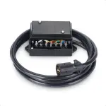 7 Way Male Plug With Junction Box, 8' Wire, TC7-8W-101215