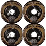 MAT Electric Trailer Brake Set, Left & Right, 5200 lb, Self Adj, 12"X2", 77-12-52EA-4