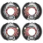 MAT Electric Trailer Brake Set, Left & Right, 12000 lb, Self Adj, 12-1/4" X 5", 77-1212-04
