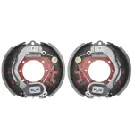 MAT Electric Trailer Brake Set, Left & Right, 15000 lb, Self Adj, 12-1/4" X 5", 77-1215-02