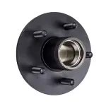 MAT Trailer Idler Hub, 3500 lb Axle, 5 on 5-1/2", Cupped And Studded, 88-555-CS