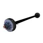 Dexter 8,000 lb Axle With Electric Brakes, Oil Bath, 95" Hubface-80" Spring Center, 9337037