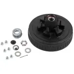 MAT Pre-Greased Trailer Hub And Drum Kit, 5200 lb Axle, 6 on 5-1/2", Complete, BK99-655-52