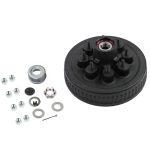 MAT Pre-Greased Trailer Hub And Drum Kit, 7000 lb Axle, 8 on 6-1/2", 1/2" Studs, BK99-865-60