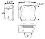 Optronics, Single Diode Tail Light, Left Side, STL009RB