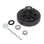 Dexter Trailer Hub And Drum Assembly, 7000 lb Axle, 8 on 6-1/2" With 1/2" Studs, Complete