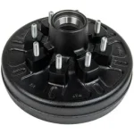 MAT Hub & Drum- Lippert Compatible 8K, 12" X 2" With 5/8" Studs, Oil Bath