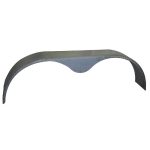 9" X 72", 14 ga, Diamond Plate, Tear Drop, Round, Steel