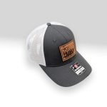 Dark Gray and White