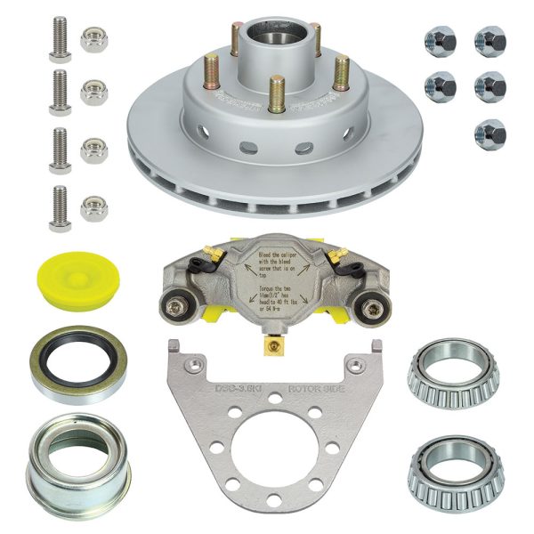 DeeMaxx 3.5K Hydraulic Disc Brake Kit, 5.45 Bolt Pattern, 1/DBI-3.5K-MAXX-KIT