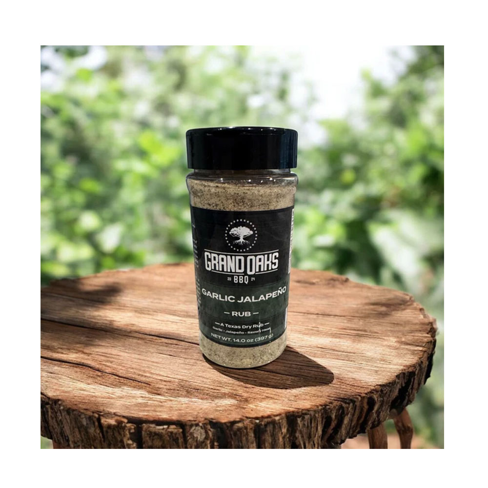 Garlic Jalapeño Rub, Bold Garlic & Zesty Jalapeño Dry Rub, 14oz